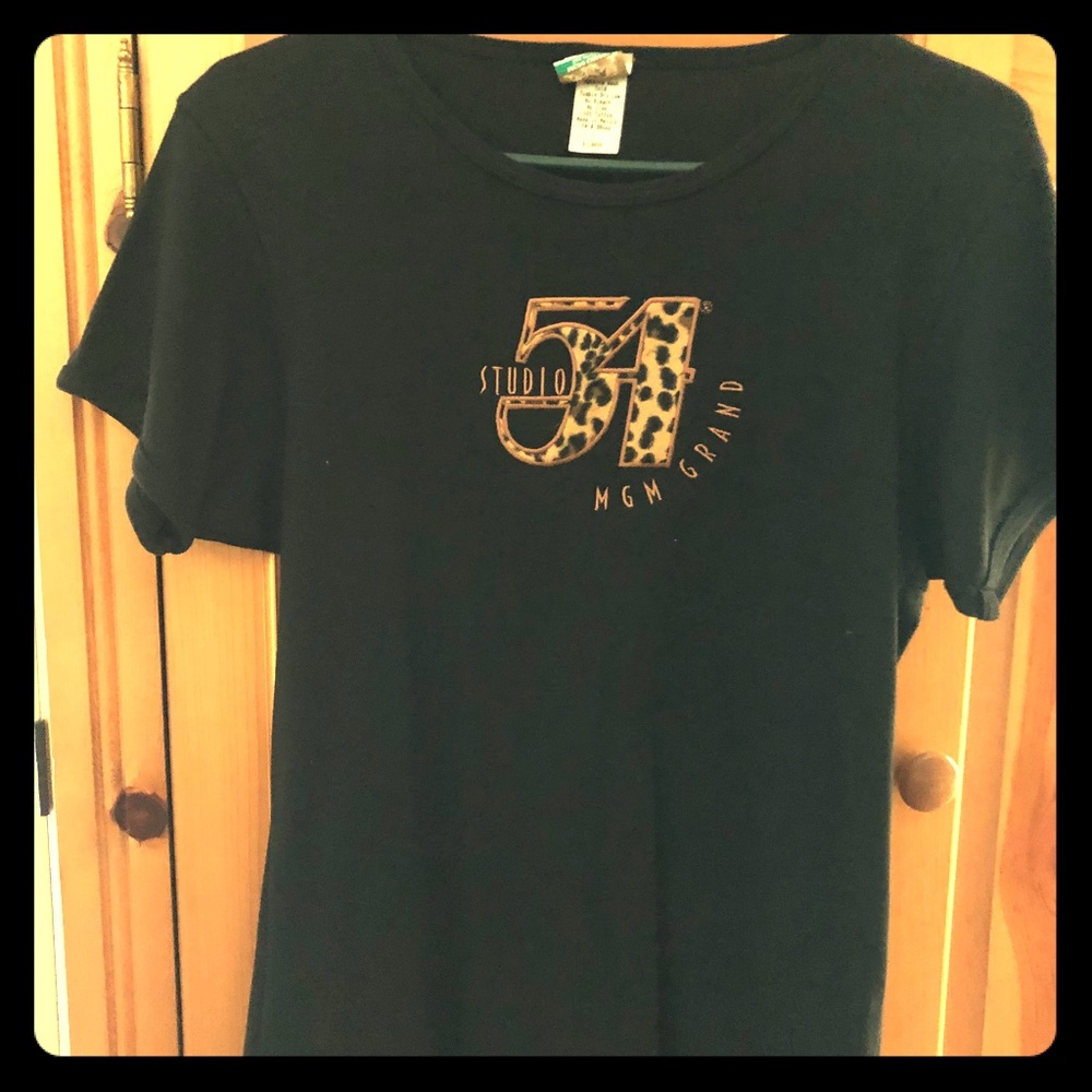 Studio 54 TShirt leopard print